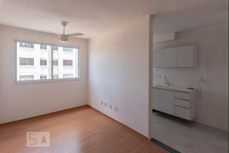 Sala/Cozinha de apartamento à venda com 2 quartos, 46m² em Fundação da Casa Popular, Campinas