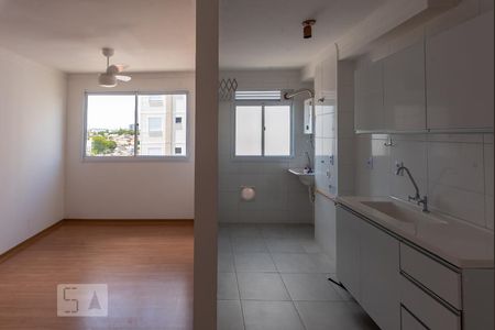 Sala/Cozinha de apartamento à venda com 2 quartos, 46m² em Fundação da Casa Popular, Campinas