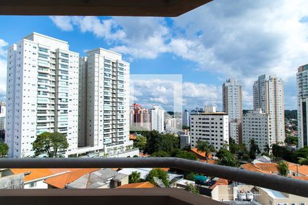 Vista da Sala de apartamento para alugar com 2 quartos, 53m² em Vila Alexandria, São Paulo