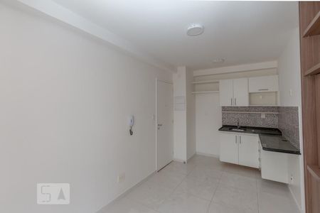 Sala/Cozinha de apartamento para alugar com 1 quarto, 45m² em Campo Belo, São Paulo