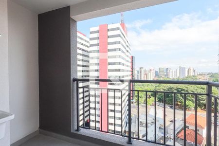 Varanda da Sala de kitnet/studio para alugar com 1 quarto, 38m² em Mirandópolis, São Paulo
