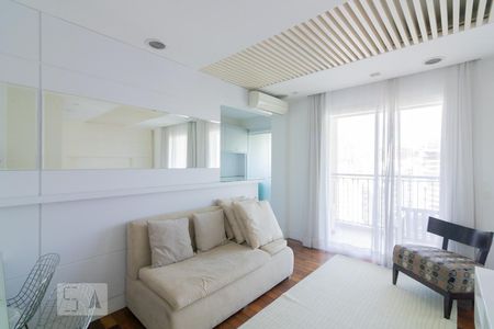 Sala de apartamento para alugar com 1 quarto, 48m² em Vila Nova Conceição, São Paulo