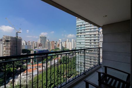 Varanda de apartamento para alugar com 1 quarto, 48m² em Vila Nova Conceição, São Paulo