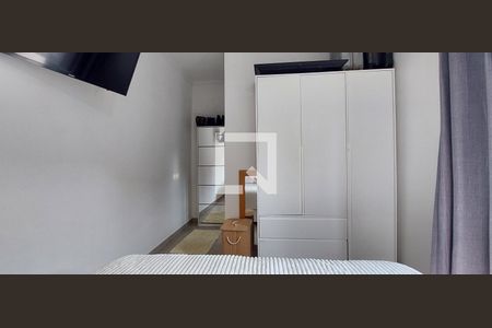 Quarto 1 suíte de apartamento para alugar com 2 quartos, 55m² em Vila Valparaiso, Santo André