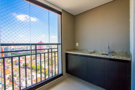 Varanda de apartamento para alugar com 3 quartos, 77m² em Vila Floresta, Santo André