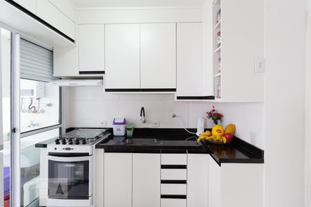 Cozinha de apartamento à venda com 1 quarto, 47m² em Jaguaribe, Osasco