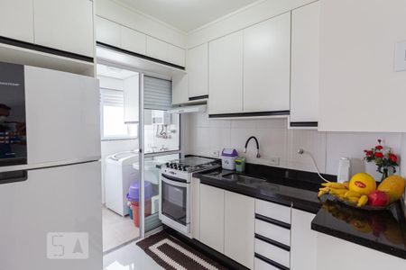 Cozinha de apartamento à venda com 1 quarto, 47m² em Jaguaribe, Osasco