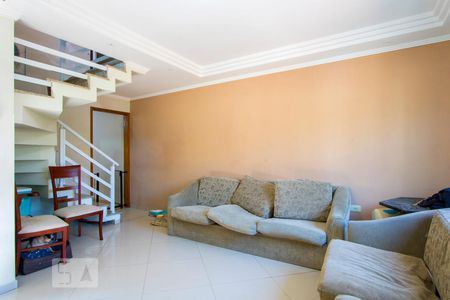 Sala de casa à venda com 3 quartos, 187m² em Centro, Santo André