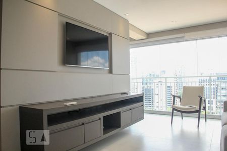 Sala de apartamento para alugar com 2 quartos, 80m² em Vila Nova Conceição, São Paulo