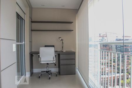 Varanda da Sala de apartamento para alugar com 2 quartos, 80m² em Vila Nova Conceição, São Paulo