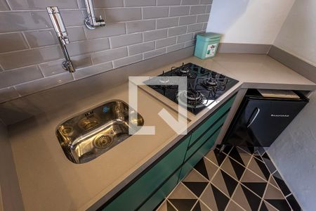 Sala/Cozinha de apartamento para alugar com 1 quarto, 50m² em Paraíso, São Paulo