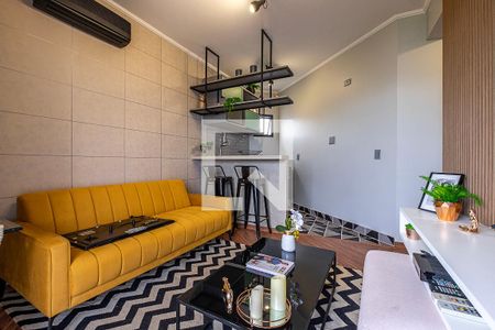 Sala/Cozinha de apartamento para alugar com 1 quarto, 50m² em Paraíso, São Paulo