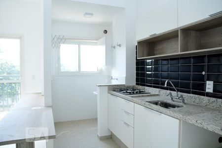 Cozinha de apartamento para alugar com 1 quarto, 35m² em Granja Viana, Cotia