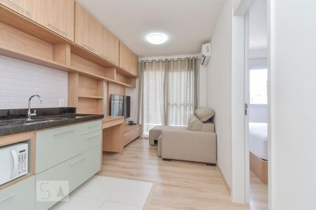 Entrada de apartamento para alugar com 1 quarto, 28m² em República, São Paulo