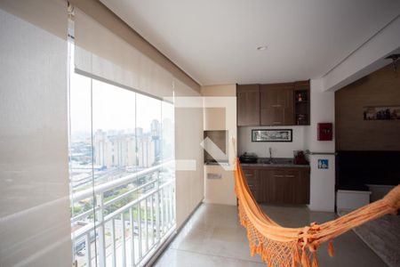 Varanda da Sala de apartamento à venda com 1 quarto, 86m² em Jardim Pereira Leite, São Paulo