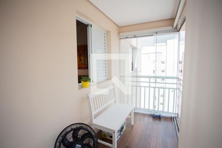 Varanda da Sala de apartamento à venda com 1 quarto, 86m² em Jardim Pereira Leite, São Paulo