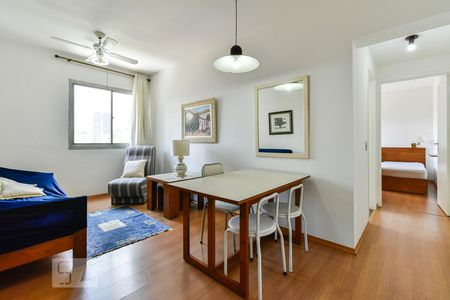 Sala de apartamento à venda com 1 quarto, 45m² em Vila Buarque, São Paulo