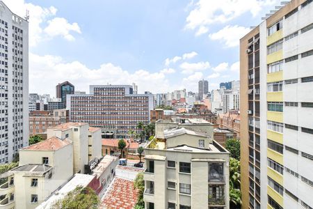 Quarto - Vista de apartamento à venda com 1 quarto, 45m² em Vila Buarque, São Paulo