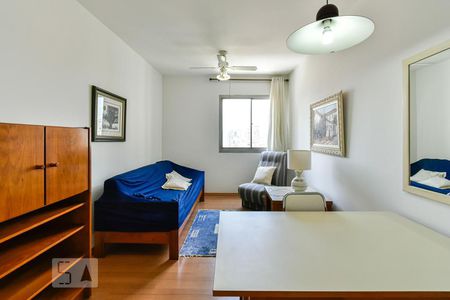 Sala de apartamento à venda com 1 quarto, 45m² em Vila Buarque, São Paulo