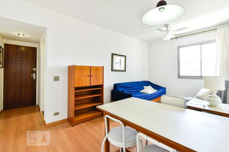 Sala de apartamento à venda com 1 quarto, 45m² em Vila Buarque, São Paulo