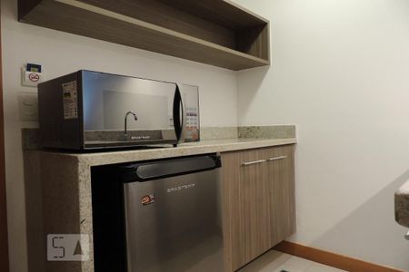 Cozinha - Armários de apartamento à venda com 1 quarto, 46m² em Jacarepaguá, Rio de Janeiro