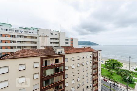Vista de apartamento para alugar com 2 quartos, 70m² em Embaré, Santos