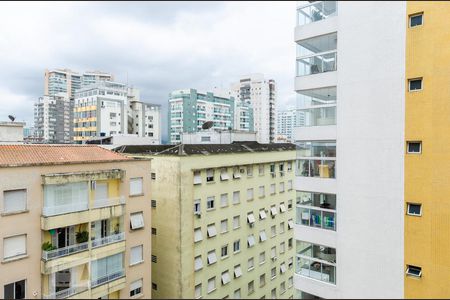 Vista de apartamento para alugar com 2 quartos, 70m² em Embaré, Santos