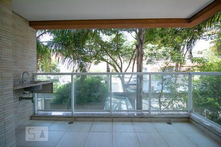 Varanda da Sala de apartamento para alugar com 4 quartos, 145m² em Jardim Prudência, São Paulo