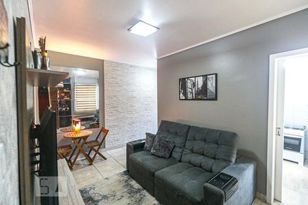 Sala de apartamento à venda com 1 quarto, 47m² em Jardim São Pedro, Porto Alegre