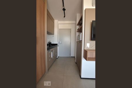 Cozinha de apartamento para alugar com 1 quarto, 26m² em Vila Mariana, São Paulo