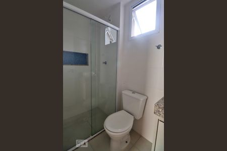 Banheiro da Suíte de apartamento para alugar com 2 quartos, 58m² em Campestre, Santo André