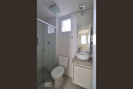 Banheiro da Suíte de apartamento para alugar com 2 quartos, 58m² em Campestre, Santo André