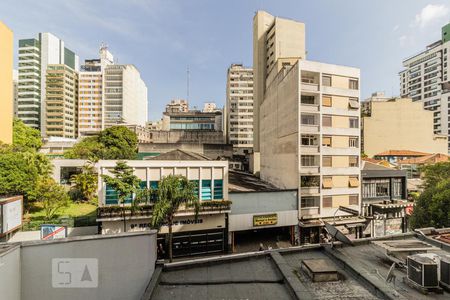 Vista do Quarto de apartamento para alugar com 1 quarto, 44m² em Consolação, São Paulo