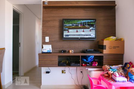 Sala de apartamento para alugar com 2 quartos, 65m² em Jardim Bela Vista, Santo André