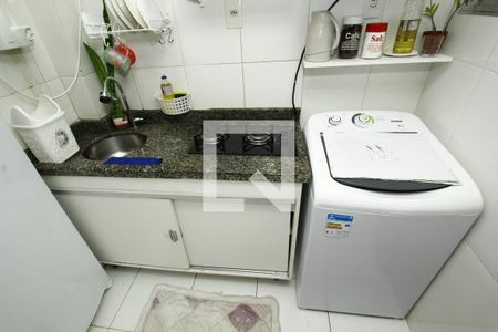 Cozinha de apartamento para alugar com 1 quarto, 30m² em Centro, Rio de Janeiro