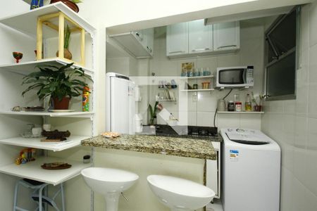 Cozinha de apartamento para alugar com 1 quarto, 30m² em Centro, Rio de Janeiro