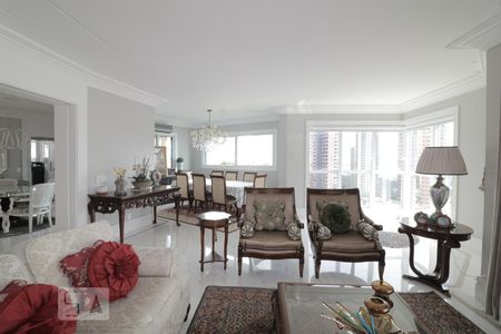 Sala  de apartamento à venda com 4 quartos, 257m² em Jardim Analia Franco, São Paulo