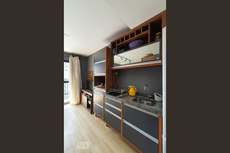 Studio para alugar com 27m², 1 quarto e sem vaga Studio para alugar com 27m², 1 quarto e sem vagaKitnet (cozinha)