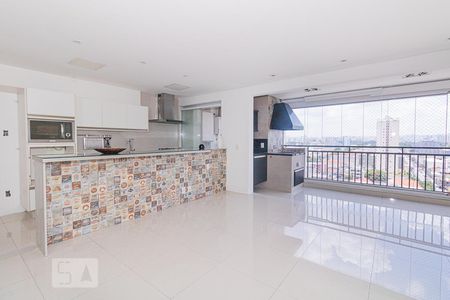Sala e Varanda Gourmet de apartamento à venda com 2 quartos, 78m² em Vila Maria, São Paulo