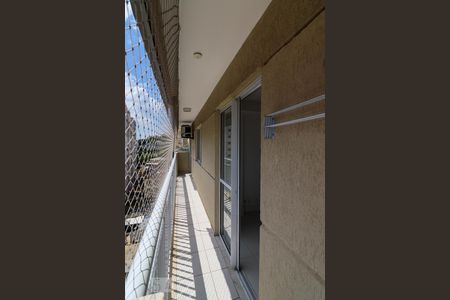 Varanda da Sala de apartamento para alugar com 2 quartos, 70m² em São Cristóvão, Rio de Janeiro