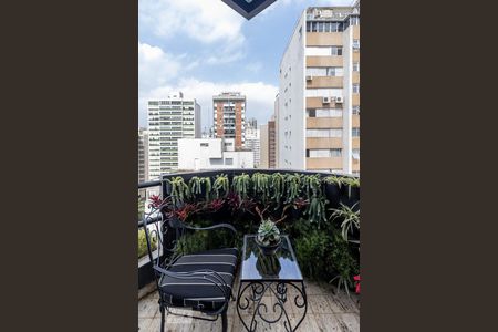 Varanda de apartamento à venda com 1 quarto, 78m² em Itaim Bibi, São Paulo
