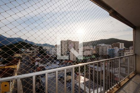 Vista da Sala de apartamento para alugar com 2 quartos, 92m² em Vila Isabel, Rio de Janeiro