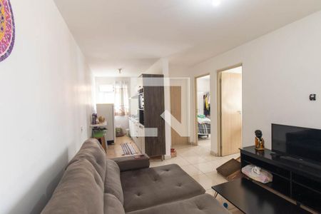 Sala de apartamento para alugar com 2 quartos, 53m² em Campo de Santana, Curitiba