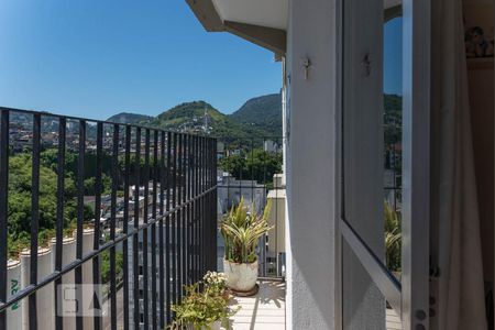 Varanda da Sala  de apartamento à venda com 2 quartos, 72m² em Rio Comprido, Rio de Janeiro