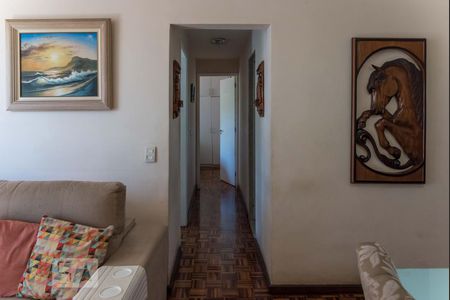 Corredor  de apartamento à venda com 2 quartos, 72m² em Rio Comprido, Rio de Janeiro