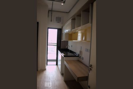 Quarto / Cozinha de kitnet/studio para alugar com 1 quarto, 12m² em Campos Elíseos, São Paulo