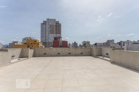 Terraço de kitnet/studio para alugar com 1 quarto, 12m² em Campos Elíseos, São Paulo