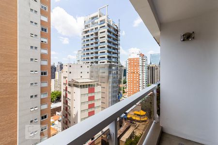 Varanda de apartamento para alugar com 1 quarto, 68m² em Itaim Bibi, São Paulo