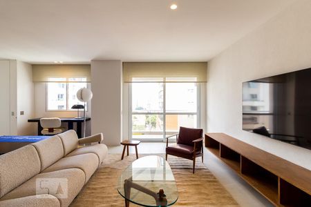 Sala de apartamento para alugar com 1 quarto, 68m² em Itaim Bibi, São Paulo