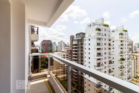 Varanda de apartamento para alugar com 1 quarto, 68m² em Itaim Bibi, São Paulo